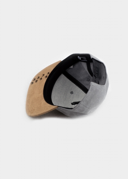 "Alpaka" - grau (Snapback)